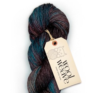 Woolweave Superwash Merino Wool Yarn – 100g DK Weight, 240 Yards – Hand Dyed Variegated Yarn for Knitting & Crochet - 1 of 4