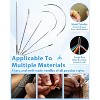 Upholstery Repair Sewing Kit: 47 Pieces Heavy Duty Sewing Kit for Car, Sofa, Backpack, Shoe, Craft DIY - 4 of 4