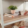 PAGED Tall Bookcase Versatile Book Shelf Modern Storage Shelves with Doors and Sturdy Metal Frame for Personalized Storage - 3 of 4