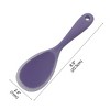 Unique Bargains Heat Resistant Restaurant Kitchen Cooking Utensil Soup Ladle 8.9 Inch Purple 1 Pc - image 2 of 4