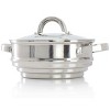 Oster Sangerfield 8 Inch Universal Stainless Steel Double Boiler with Lid - 3 of 4