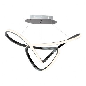ET2 Lighting Perpetual 1 - Light Pendant in  Black Chrome - 1 of 1