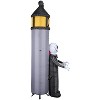 Nightmare Before Christmas Airblown Inflatable NBC Welcome to Halloween Town Archway Disney, 8.5 ft Tall, Grey - 3 of 4