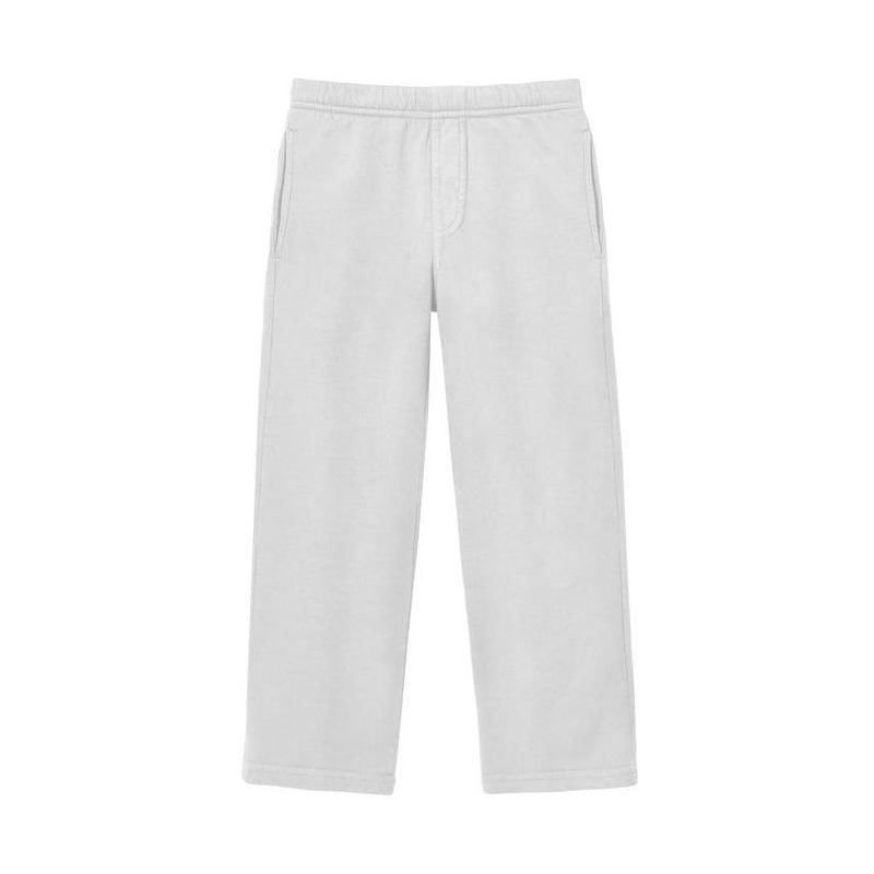 City Threads USA-Made Boys Soft Cotton Fleece Straight Leg Pocket Pant, 1 of 5