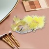 Unique Bargains Dancing Queen Feather Half Face Party Mask 1 Pc - 4 of 4
