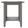 AFI Furnishings Mission End Table Grey - 2 of 4