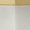 Lexi Table Lamp White - Splendor Home: Brass Accents, Linen Shade, Nightstand Marble Fixture - 2 of 4