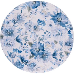 Malibu MBU852  Machine Washable Skid-Resistant Power Loomed Indoor Rugs - Safavieh - 1 of 3