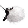 Movo WS10n Universal Furry Outdoor Microphone Windscreen Muff for All Lavalier Microphones (5 PACK) - 3 of 4
