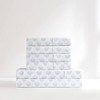 Lush Décor King 6pc Scallop Fan Sheet Set Gray - 4 of 4