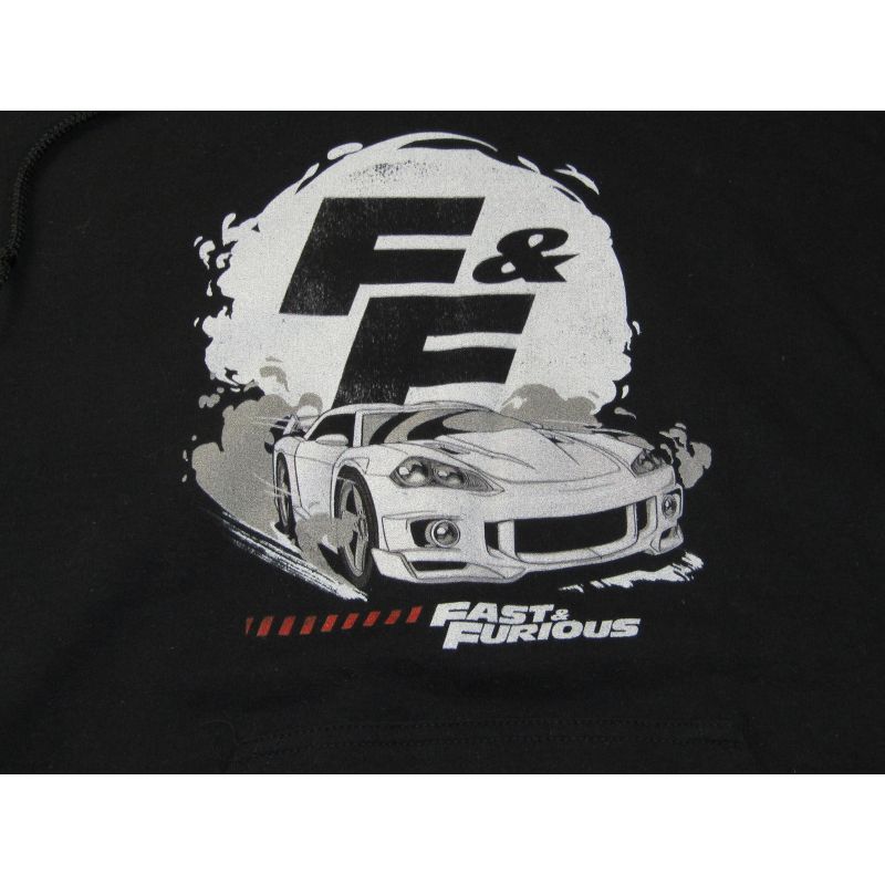 The Fast & The Furious Car Logo Men's Black Sweatshirt, 2 of 3