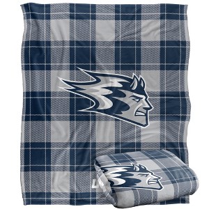 University Of Wisconsinstout Campus Plaid Spirit Silky Touch Super Soft Throw Blanket 50x60 - 1 of 4