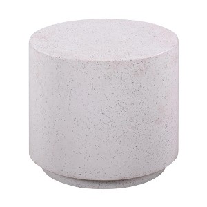 TOV Furniture Terrazzo Light Speckled Side Table - 1 of 4
