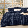 2-3 Pcs Tufted Boho Comforter Set Bed Set GentleSoft Farmhouse Shabby Chic Embroidery Bedding - 2 of 4