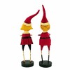 Lori Mitchell 8.25 In Santa's Little Helpers Christmas St/2 Presents Figurines - 3 of 4