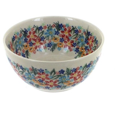 Blue Rose Polish Pottery Tara Dessert Bowl