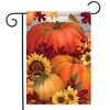 Briarwood Lane Fall Garden Flag 12x18 For Outdoor Autumn Pumpkin Trio For Fall Garden Flag Flags For Outside - 2 of 4