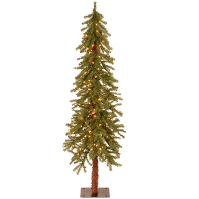 5' Prelit Hickory Cedar Artificial Christmas Tree Clear Lights - National Tree Company