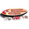 MasterPieces Officially Licensed  NFL Kansas City Chiefs Wooden Cribbage Game for Adults - 3 of 4