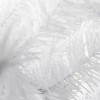 White Artificial Christmas Tree with PVC Branches, Durable Iron Base, Full Lifelike Design, Ideal Holiday Décor for Home and Office - 3 of 4