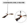 Unique Bargains Cat Teaser Windmill Style Handheld with Bell White Brown - 2 of 4