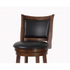 New Classic Furniture,Furniture Bristol 24" Solid Wood Counter Stool In Brown - 4 of 4