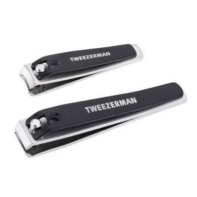 Tweezerman Stainless Steel Nail Clipper Set - 2ct