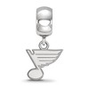 Black Bow Jewelry Sterling Silver St. Louis Blues NHL Bead Charm - 2 of 4