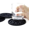 1pc Silicone Mat Heat Resistant Cup Mat Coasters Round Non-slip Table Placemat Tools - 2 of 4
