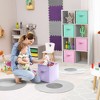 Sorbus 11 Inch 6 Pack Foldable Fabric Storage Cube Bins with Handles - for Organizing Pantry, Closet, Nursery, Playroom, and More - 3 of 4