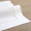 Solino Home Linen Classic Hemstitch Dinner Napkins - 3 of 4