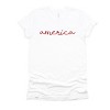 Simply Sage Market America Cursive Short Sleeve Tee - 2 of 4