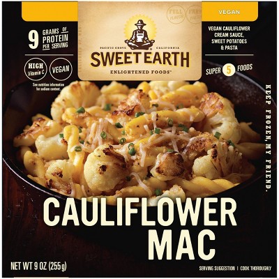 Sweet Earth Vegan Frozen Cauliflower Mac - 9oz