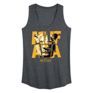 Women's - The Lion King - Logo Graphic Racerback Tank - 1 of 4