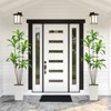 Artificial Dracaena Tree, Faux Dracaena Tree with Tall White Planter, Ideal for Home Decor and Housewarming Gift - 3 of 4