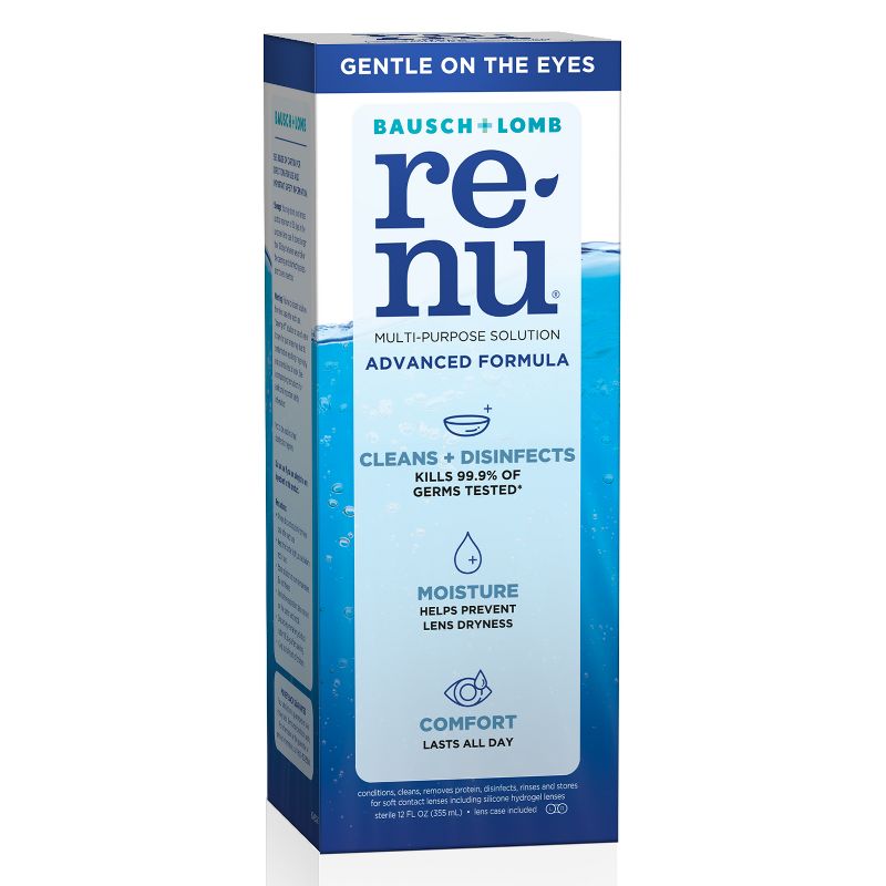 Renu Contact solution, Advanced Triple Disinfectant Formula, 6 of 10