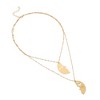 SOHI Women's California Gold The Lovers Multi-Layer Necklace - 2 of 4