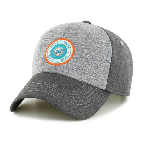 grey miami dolphins hat