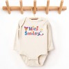 The Juniper Shop Mini Smiley Icons Unicorn Long Sleeve Bodysuit - 2 of 4