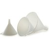 Norpro Plastic Funnel, Set of 3 Set of Three White - 2 of 4