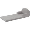 Kids Sofa Chair, 2-in-1 Convertible Toddler Couch & Lounger, Fold Out Teddy Fleece Children¡¯s Sofa Bed with Removable Washable Cover - 2 of 4