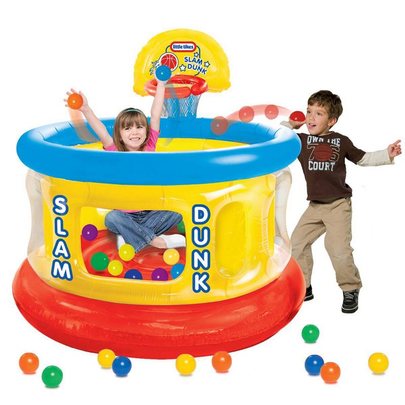 Little Tikes Slam Dunk Big Ball Pit with 20 Air-Filled Balls, 3 of 7