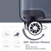 Luggage 3 Piece Set(20"/24"/28"), Hardshell Suitcase With Double Mute Spinner Wheels, TSA Lock - 2 of 4