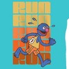 Girl's Sesame Street Grover Run Repeat T-Shirt - image 2 of 4