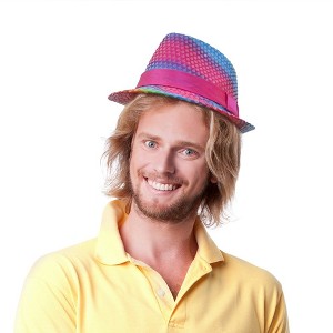 Dress Up America Rainbow Sequin Hat for Adults - 1 of 1