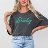 Simply Sage Market Women's Just Beachy Short Sleeve Garment Dyed Tee - 2 of 2