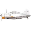 Brewster F2A Buffalo Fighter Aircraft "USS Saratoga" (1939) "Oxford Aviation" 1/72 Diecast Model Airplane by Oxford Diecast - 2 of 4