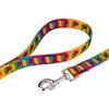 Country Brook Petz® 5/8 Inch Rainbow Hearts Dog Leash - 6 Foot - 2 of 3