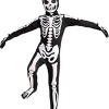 Joyfy Boys' Halloween Costume, Halloween Skelebone Costume for Kids Skeleton Outfit, Bone Jumpsuit - 2 of 4