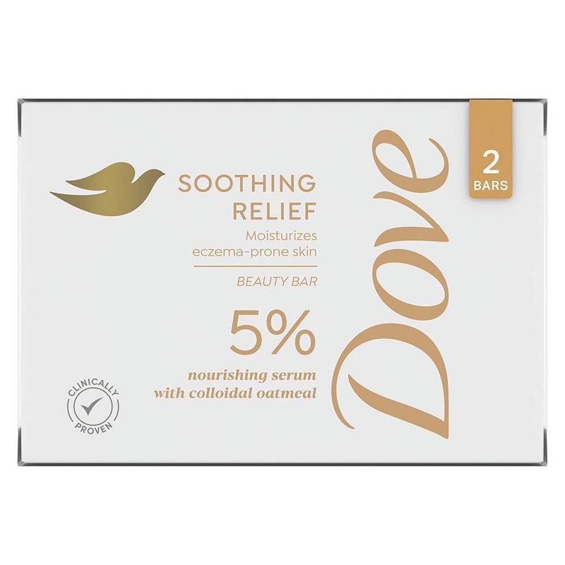 Dove Beauty Excema Bar Soap - 2ct, 6 of 14